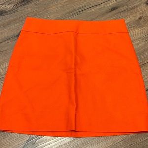 J. Crew Bright Orange Size 0 Mini Skirt